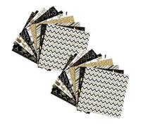 TOPBATHY 24 Sheets Retro Multi-use Scrapbook DIY Papers for Journal Planner Handbook Fine Texture Scrapbooking Paper for Diary Photo Album Card Notebook Craft Supplies