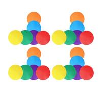 TOPBATHY 24pcs Soccer Discs for Training Flat Markers Made of Sturdy Tpr Material Supports Agility Training and Sports Games