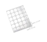 TOPBATHY 25sheets Disposable Eyelash Extension Glue Stickers Aluminum Foil Lash Glue Holder Pallet Sticker for Makeup Supplies for Eyelash Application