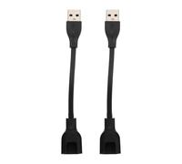 TOPBATHY 2pcs 2pcs Portable USB Charging Dock Cable for Band 4e/3e Basketball Running Smartwatch Fast Stable Charging