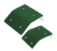 TOPBATHY 2pcs Animal Pool Rescue Ladder with Suction Cups, Plastic Emergency Escape Ramp for Frogs and Ducks, Outdoor Pool Safety Device to Prevent Drowning