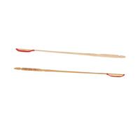 TOPBATHY 2pcs Bamboo Yangqin Hammer for Practice and Performance Precision Polished Dulcimer Mallets with Uniform Striking Force Essential Musical Instrument Parts for Musicians