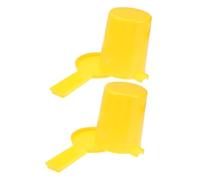 TOPBATHY 2pcs Beehive Water Feeder for Beekeeping Efficient Feeding Plastic Bee Entrance Feeder with Drinking Cup Safe and Portable Honey Bee Watering Station for Hive
