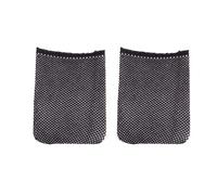 TOPBATHY 2pcs Black Wig Hair Net Caps Made of High Temperature Silk, Stretchy and Airy Mesh for Comfortable Wear, Suitable for Men and Women, for Wig Making and Hairdressing