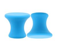 TOPBATHY 2pcs Blue Tuning Fork Support Stand with Rubber Non-Slip Base for Vibrational Healing and Sound Therapy, Portable Meditation Tool for Home Relaxation