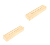 TOPBATHY 2pcs Box Wooden Pregnancy Test Keepsake Storage Box Newborn Announcement Case for Female Pregnancy for Pregnant Woman