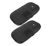 TOPBATHY 2pcs Car Sun Visor Organizer PU Storage Pouch for Cards Cash Sunglasses Holder with Multi-pocket Design Vehicle Interior Accessory for Car Truck Document and Pen Holder