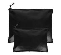 TOPBATHY 2pcs Fireproof Document Bags with Waterproof Silicone Material and Stable Zipper Closure, Professional Appearance for Travel and Business Trips, Heat-resistant File Holders