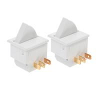 TOPBATHY 2pcs Fridge Door Light Switch Replacement for Compatible Refrigerators Anti-aging Appliance Parts for Freezer Light Repair