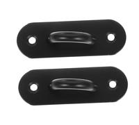 TOPBATHY 2Pcs Heavy Duty Stainless Steel Wall Mount Exercise Anchor Hooks for Indoor Hammock Resistance Bands Yoga Straps and Strength Training with Easy Installation and High Load Capacity