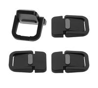 TOPBATHY 2pcs Invisible Laptop Stand Mini Keyboard Riser Portable Cooling Pad Stand Adjustable Height Cooling Function Travel Workspace Black Abs Material