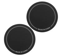 TOPBATHY 2pcs Kick Drumhead Pad Soundproof Protector Pads for Drum Practice Reducing Overtones Enhancing Sound Compatible with Various Drum Easy Installation