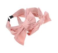 TOPBATHY 2Pcs Large Satin Bowknot Headbands for Women Wide Ribbon Hairbands Stylish Hair Accessories for Parties Dates Holidays and Special Occasions