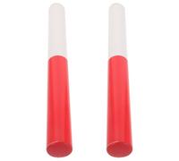 TOPBATHY 2pcs Lightweight Abs Plastic Track Relay Baton 12 Inch Non-slip Design for Outdoor Relay Games and School Sports Practice, and Athletes in Running Races