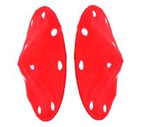 TOPBATHY 2pcs Mushroom Hat Cute Elf Style Costume Cap for Funny Mushroom Hair Accessories for Halloween Dress Up Imaginative Play
