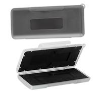 TOPBATHY 2pcs Portable Hard Drive Case for SSD Nvme with Shockproof Foam Protection and Moisture Resistant Plastic Material, Compact Travel Storage Box to Keep Electronics Organised