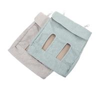 TOPBATHY 2pcs Rabbit Slow Feeding Bag for Guinea Pig and Small Pets, Washable Cloth Storage Bag with Hanging Hook Design, Long Narrow Exporting Hole for Feeding and Can Be Suspended on Pet