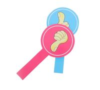 TOPBATHY 2pcs Reusable Classroom Voting Paddles Foam Hand Signs with Thumbs Up and Down for Teacher Feedback Student Interaction Tools Classroom Supplies