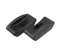 TOPBATHY 2PCS Rubber Dumbbell Holder Saddles with Noise and Vibration Reduction Fit Weight Rack Sleeves for Home Gym Equipment Organization and Floor Protection