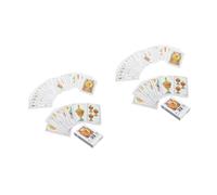 TOPBATHY 2pcs Spanish Playing Card Deck for Parties and Leisure Time Paper