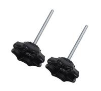 TOPBATHY 2pcs Spare Tire Installation Screw Fitment Tire Hold-down Clamp Bolt Replacement for Car Wheel Carrier Hardware Compatible with Polo Plus