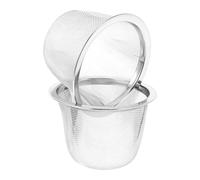 TOPBATHY 2pcs Tea Strainer Stainless Steel Loose Tea Infuser Teapot Mesh Strainer Small Cup for Pot Infuser