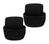 TOPBATHY 2pcs Thick Neoprene Baitcasting Reel Cover Protective Case for Small Fishing Reels Waterproof Fishing Pouch Suitable for Shore and River Anglers Outdoor