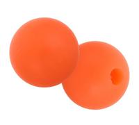 TOPBATHY 2pcs Tuning Fork Holder Ball Silicone round Feet Accessory Easy to Clean Easy to Maintain for Yoga Practice and Travel