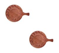 TOPBATHY 2pcs Wooden Egg Storage Plate Divided Compartments for Deviled Eggs Serving for Easter and Family Dinners