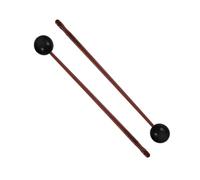TOPBATHY 2pcs Wooden Tongue Drumstick Mallet Glockenspiel Sticks Rubber Head for Percussion Xylophone Boys and Girls Beginners for Gong Woodblock Drum Practice