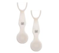 TOPBATHY 2pcs Y Shaped Dental Floss Holders with ABC Nylon Material, Reusable Flossing Tools Featuring Simple Operation and Refillable Design, for Office and Travel Use by Adults