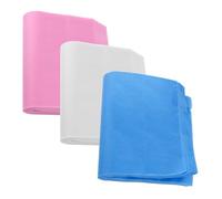 TOPBATHY 300Pcs Nail Dust Collector Replacement Filters Mesh Sheets for Vacuum Dust Extractor in White Pink Blue for Salon and Home Use