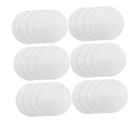 TOPBATHY 300pcs Round Qualitative Laboratory Filter Paper Discs Fast Filtration Chemical Analysis Oil Testing Water Filtration Analytical Filter Paper for Scientific Experiments Classroom