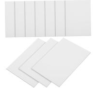 TOPBATHY 30Pcs Hard White Cardstock Protective Craft Paper Card Stock for Game Cards Photos Bills Safe Storage Thick Paper