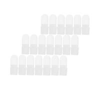 TOPBATHY 30Pcs Nail Protectors Plastic Nail Polish Varnish Covers Manicure Finger Tips Guard for Art Protection and Scratch Prevention Portable Accessory for Salon and Home Use