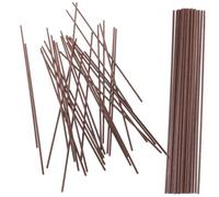 TOPBATHY 30pcs Rattan Reed Diffuser Sticks Coffee Colour High Pigmented Dye Synthetic Fiber Material Easily Cut Aromatherapy Oil Fragrance Home Use