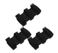 TOPBATHY 3pcs Adjustable Fire Extinguisher Strap Bracket with Nonslip Touch Fastener Vehicle Mounting Bands for Car Bus Truck Trunk Fire Extinguisher Fixing and Easy Installation