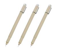 TOPBATHY 3Pcs Fine Tip Art Drawing Stroke Pens Black for Illustration and Hand Drawing Water-based Ink Markers for Journals Planners and Creative Painting Supplies