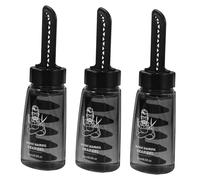 TOPBATHY 3pcs Hair Styling Gel Bottle with Comb 260ml Portable Plastic Hair Wax Gel Container for Barbers for Strong Hold and Classic Styling