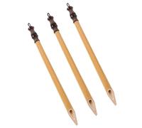 TOPBATHY 3pcs Handmade Bamboo Calligraphy Pen Set Lightweight Dip Pens for Drawing and Chinese Calligraphy, for Beginners and Students in Classrooms