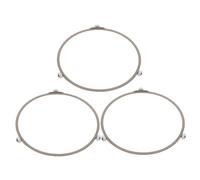 TOPBATHY 3Pcs Microwave Turntable Ring Roller Support Wheel Replacement for Glass Plate Tray Wear Resistant Construction Compatible with Various Microwave Models