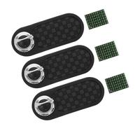 TOPBATHY 3pcs Multi-functional Car Mount Dashboard Phone Holder Organizer Pad Non-slip Surface for Keys Gadgets Car Interior Decor