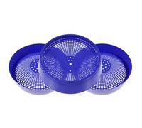 TOPBATHY 3pcs Plastic Nest Pigeon Nests Lightweight Design Easy to Use Blue Large Capacity Bird Egg Container for Zoo and Pet Shop Birds Eggs