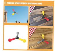 TOPBATHY 3pcs Reaction Speed Training Device for Hand-eye Coordination Agility Training Sticks for Cognitive Skill Improvement Reflex Enhancing Tool Suitable for Sports Rehabilitation and