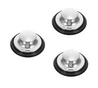 TOPBATHY 3pcs Replacement Disposer Lid for Waste Food Disposer Guard Sink Baffle Kitchen Sink Drain Filter Plughole Unblocker
