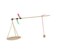 TOPBATHY 3pcs Simple Weights Scale Chinese Medicine Scale Gram Home Gram Plate Traditional Chinese Medicine Lightweight Portable