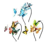 TOPBATHY 3pcs Simulated Butterfly Headband Elegant Headband for Women Delicate Hair Ornament for Photography Unique Hairband for Fluttering Butterfly Hair Clips