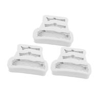 TOPBATHY 3pcs Tree Trunk Silicone Baking Mold for Cake Decorating Chocolate Candy Soap DIY Crafts Food Safe Silicone for Birthday Christmas Halloween Party Decorations