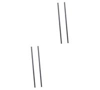 TOPBATHY 4 Pcs Graphite Stirring Rods for Casting and Melting Furnace Crucible Stir Sticks for Uniform Liquid Mixing Compact Electrolysis Demonstration Tools Easy to Use and Clean