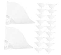TOPBATHY 40pcs Resin Filter Funnels for Printing Chemical-resistant Photocurable Resin Strainer Cones with Screen Disposable Paper Filters for Sla Printer Consumables and DIY Projects